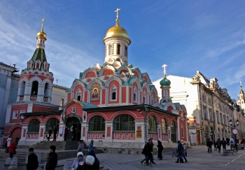 Казанский собор на Красной площади в Москве