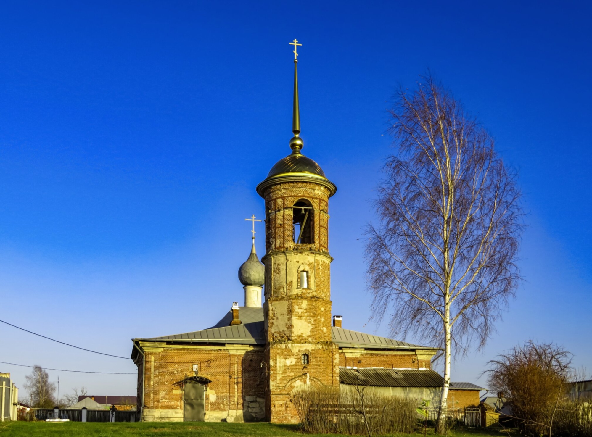 Художественная ковка храма Бориса и Глеба в селе Дракино