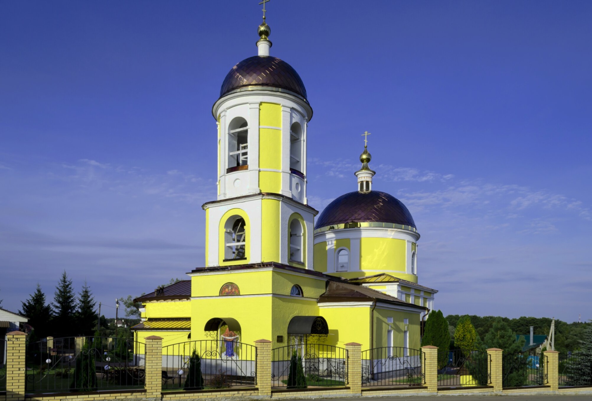 Храм Вознесения Господня в деревне Сатино-Русском
