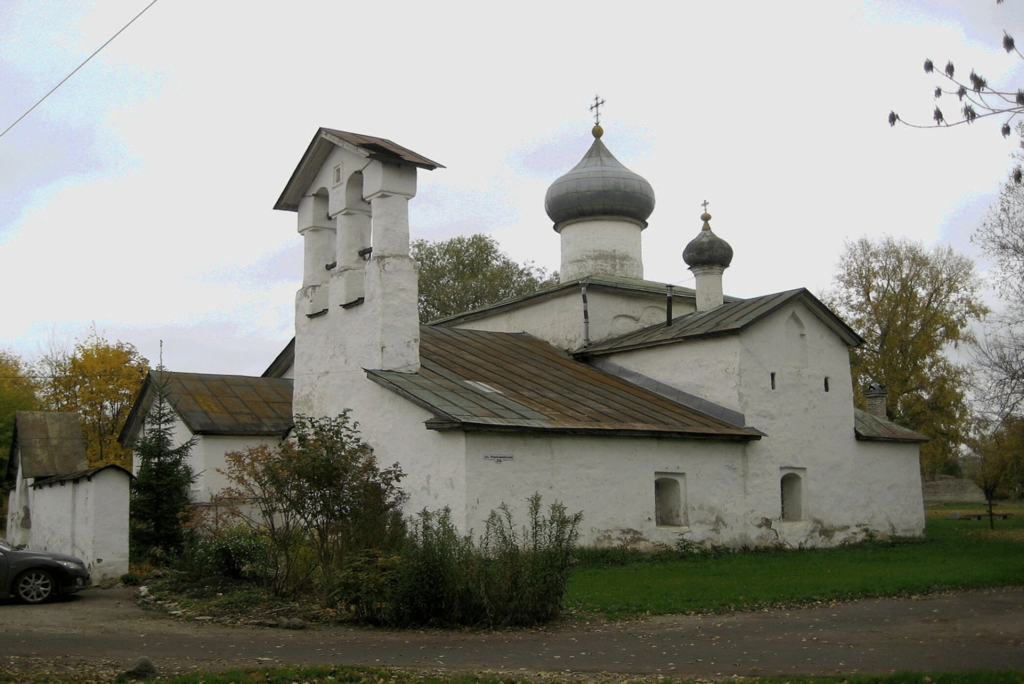 Храм Спаса Нерукотворного Образа с Жабьей лавицы в Пскове
