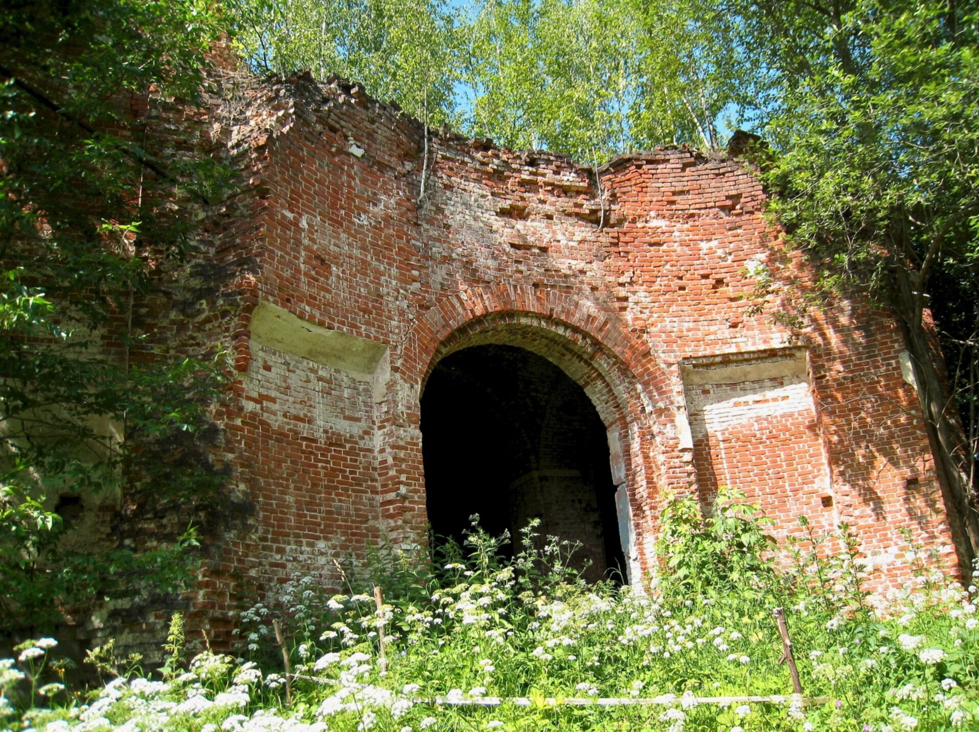 Вознесенская церковь в селе Тархово - история в руинах