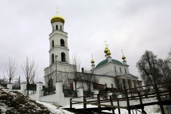 Церковь Преображения Господня в Шуе - зимняя фотография