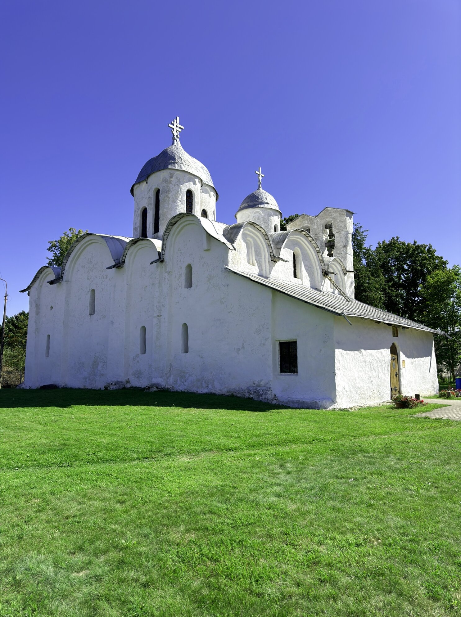 Собор Рождества Иоанна Предтечи Ивановского монастыря в Пскове