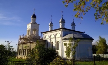 Знаменская церковь в селе Лобаново