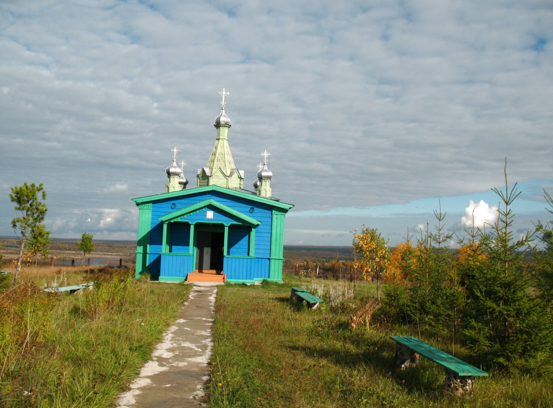 Церковь Стефана Пермского в селе Ыб