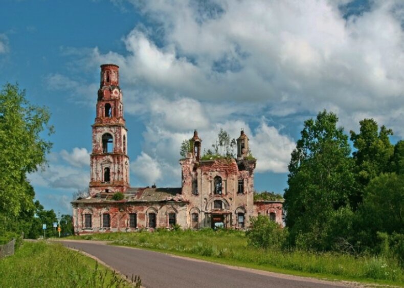 Церковь Вознесения Господня в селе Теряево