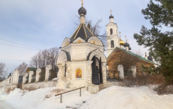 Храм Воздвижения Креста Господня в селе Свердлово