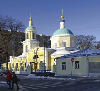 Храм Тихвинской иконы Божией Матери в Сущёве