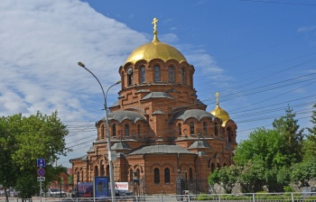 Собор во имя святого благоверного князя Александра Невского в Новосибирске