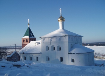 Успенская церковь Николаевского Амвросиева Дудина монастыря