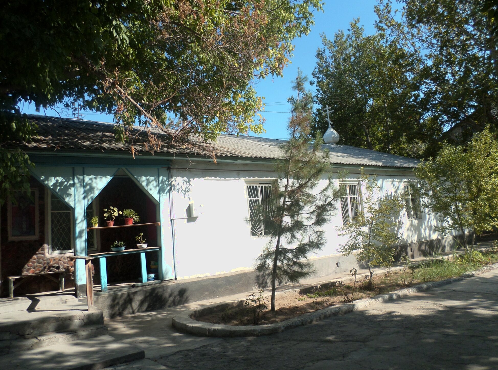 Православный храм в городе Охангарон