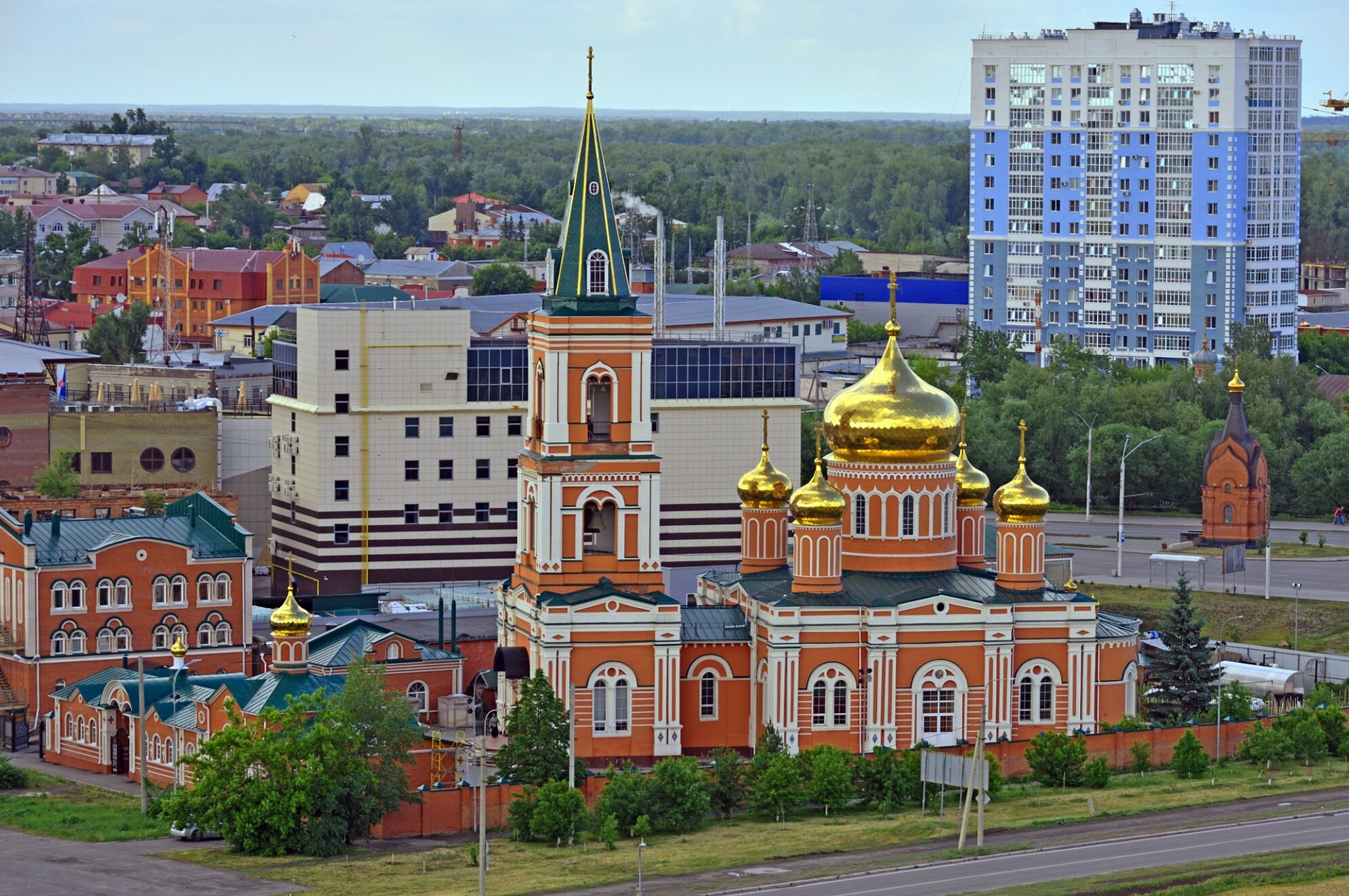 Знаменский женский монастырь в Барнауле