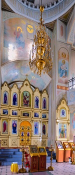 Внутреннее убранство храма Святого Георгия Победоносца в Воткинске