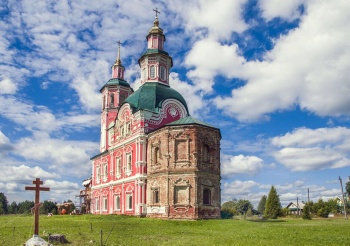 Церковь Спаса Всемилостивого в селе Вяз