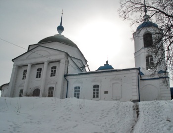 Сретенская церковь в Переславле-Залесском — зимняя фотография