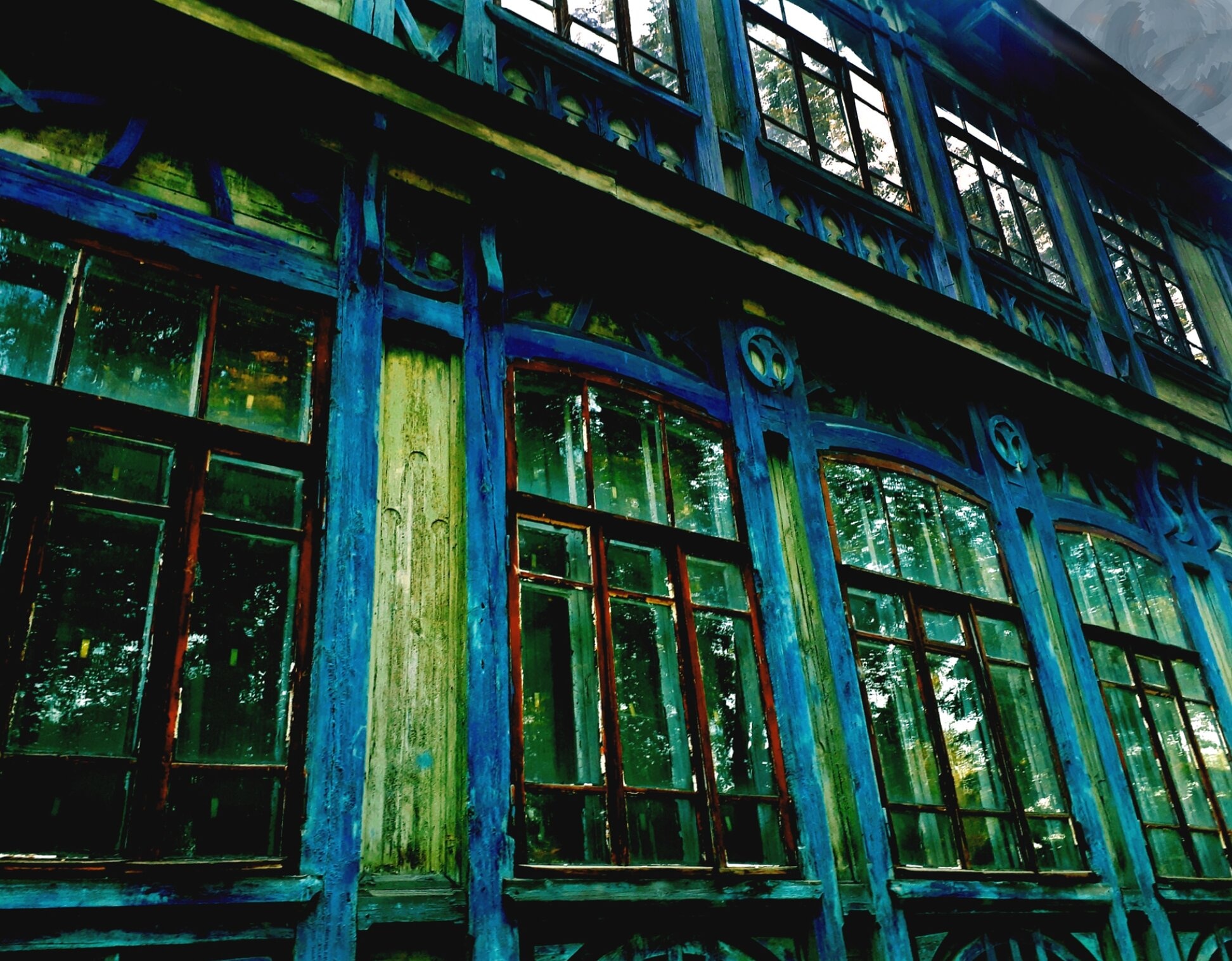 Церковь Воскресения Словущего (Крестовоздвиженская) в селе Лахость