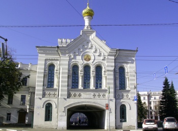 Церковь иконы Божией Матери «Знамение» (Власьевская башня) в Ярославле