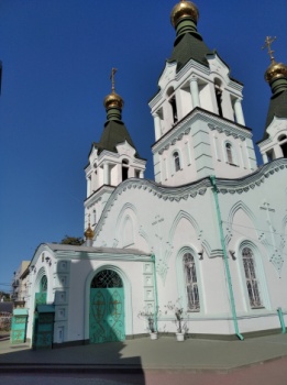 Храм Троицы Живоначальной в Ростове-на-Дону на Международной улице