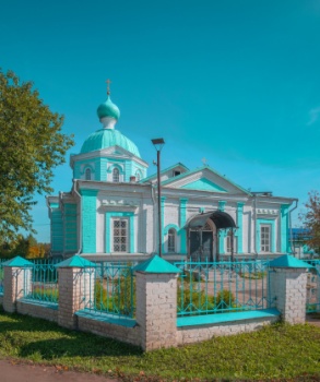 Храм Святителя Николая Чудотворца в посёлке Тоншаево