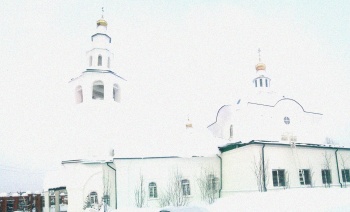 Храм Усекновения Главы Иоанна Предтечи в Березниках в зимнее время