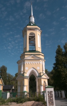Колокольня Церкви Святителя Николая Чудотворца в селе Черкизово