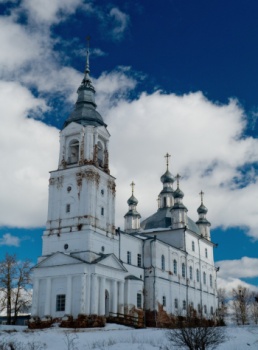 Храм Архангела Михаила на Бохтюге в селе Архангельское