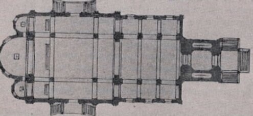 План Мирониевской церкви Егерского полка