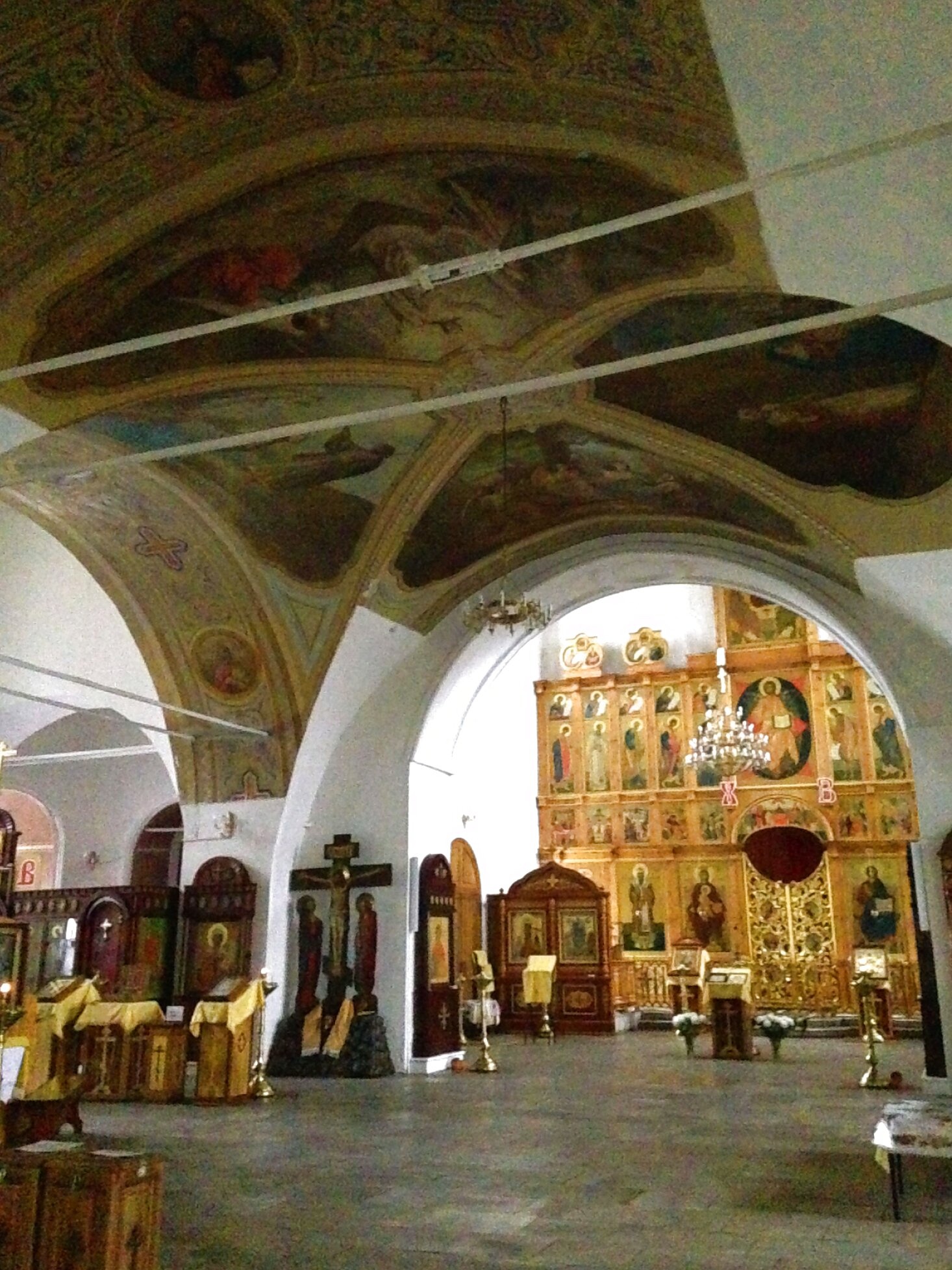 Интерьер Церкви Троицы Живоначальной в Кожевниках