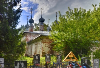 Церковь Вознесения Господня в селе Горицы