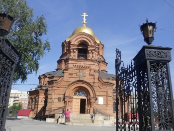 Собор во имя святого благоверного князя Александра Невского в Новосибирске