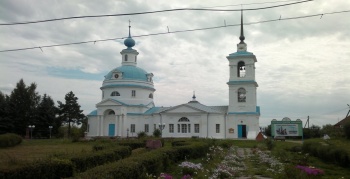 Церковь Покрова Пресвятой Богородицы в селе Морозовы Борки