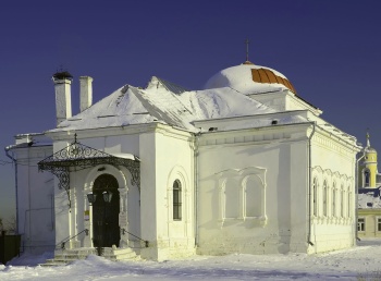 Церковь Николы Гостиного в Коломне - зимняя фотография