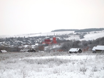 Церковь Николая Чудотворца в селе Стригай: история в зимних тонах