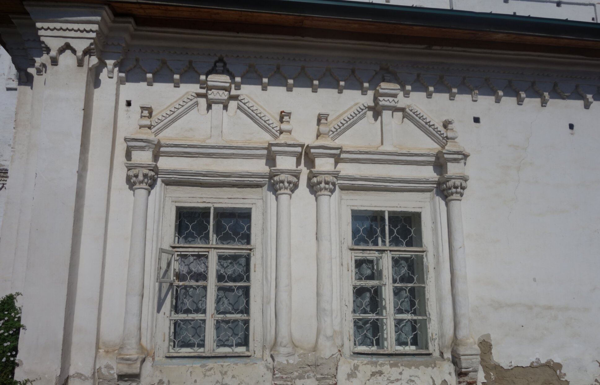 Фрагмент фасада Церкви Иоанна Предтечи в Соликамске