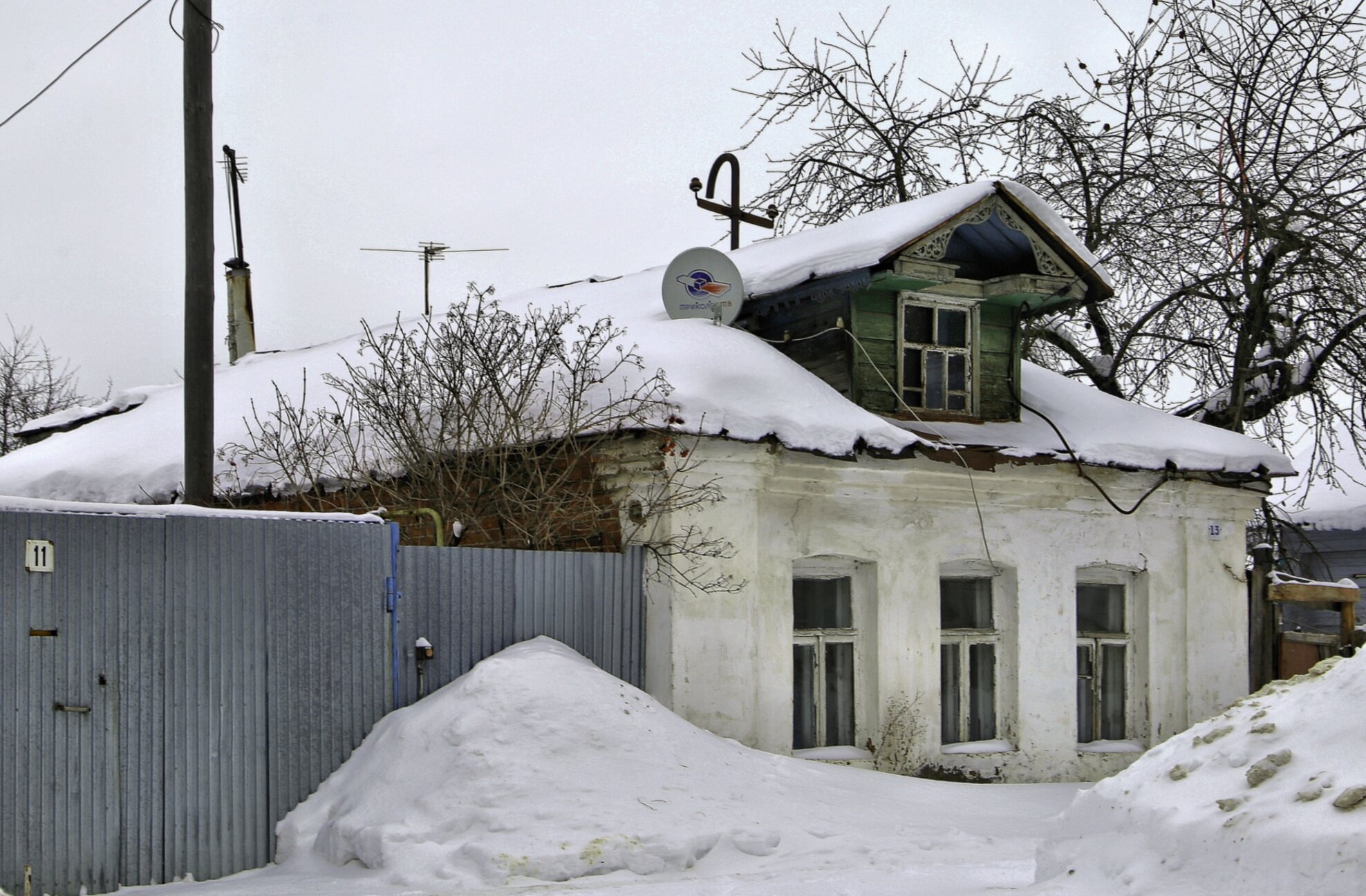 Церковь Святых Апостолов Петра и Павла в Шуе - зимний вид