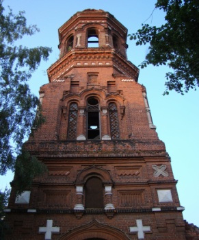 Колокольня Казанской церкви в Алатыре