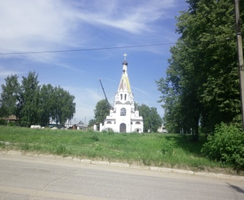 Богоявленская церковь в посёлке Красное-на-Волге