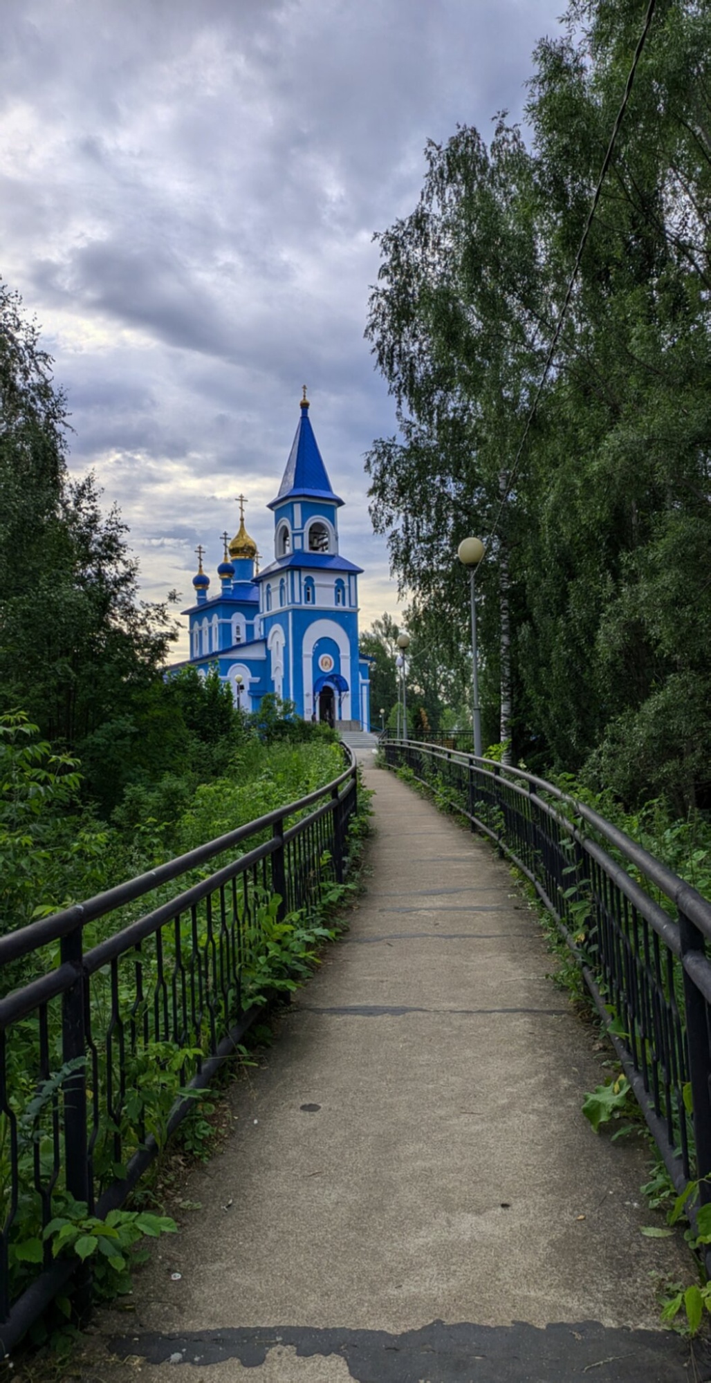Церковь Казанской иконы Божией Матери в городе Аша