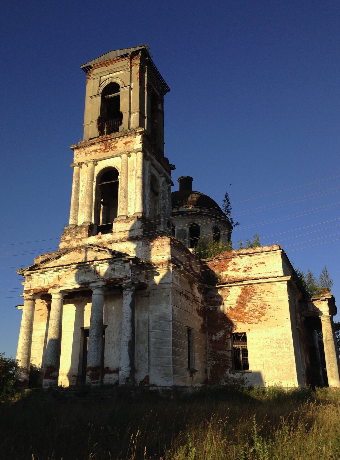 Троицкая церковь в селе Микшино: история и современное состояние