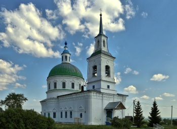 Церковь Казанской иконы Божией Матери в селе Боровое