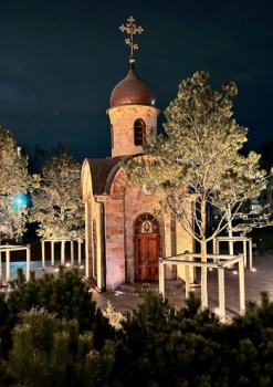 Часовня Богоматери Утешение в Скорбях в Парке Ангелов (Кемерово)