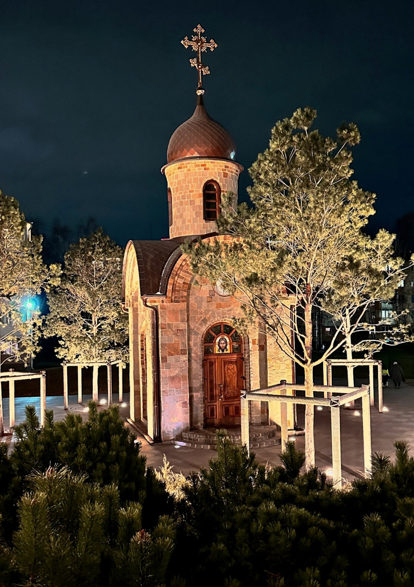 Часовня Богоматери Утешение в Скорбях в Парке Ангелов (Кемерово)