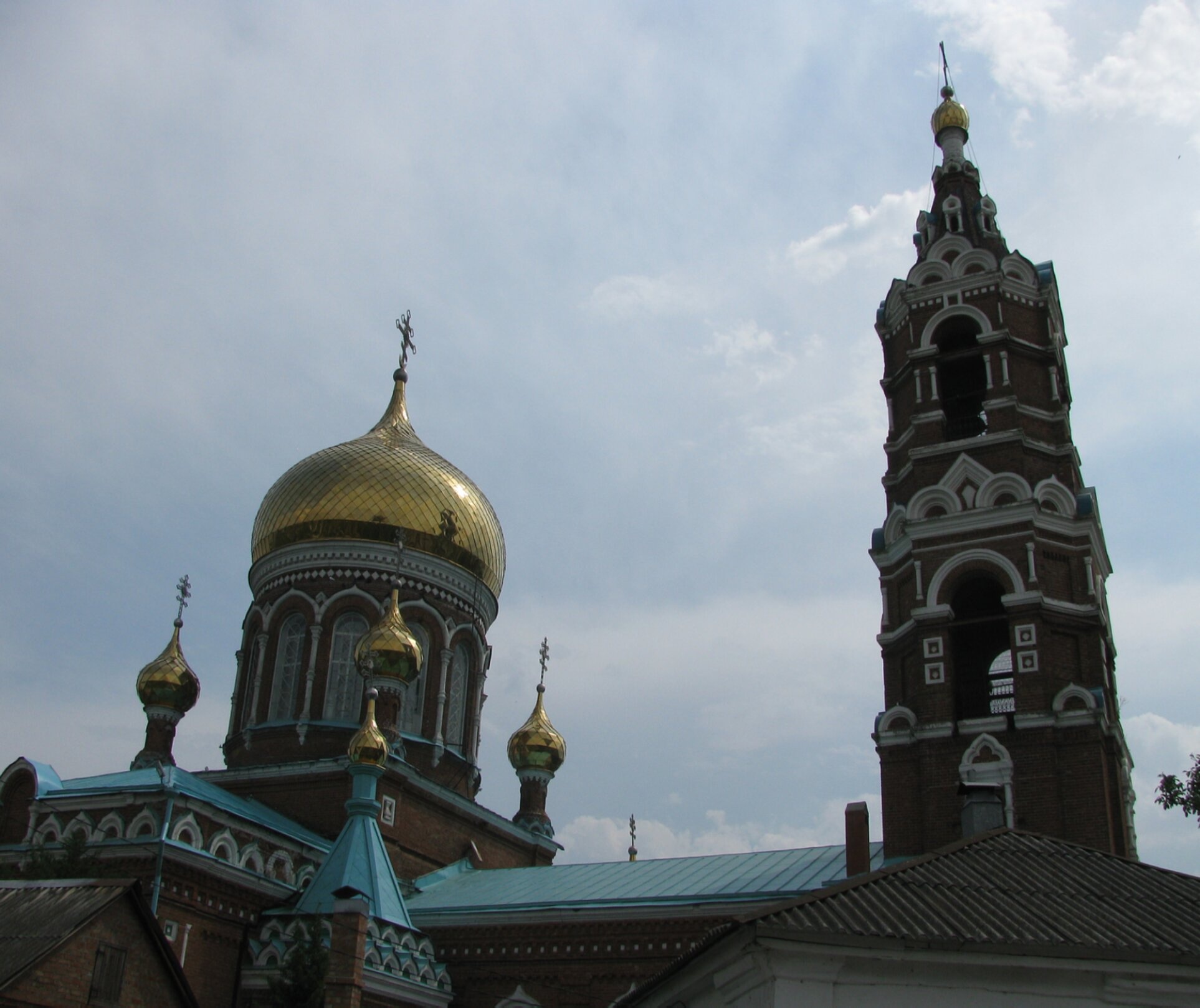 Спасо-Преображенский храм в селе Обуховка