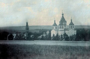 Бугульминский Александро-Невский мужской монастырь на исторической фотографии