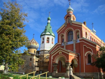 Церковь святителя Иоанна Златоуста в Никольском монастыре Старой Ладоги