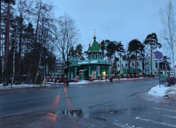 Свято-Троицкий храм в городе Всеволожске
