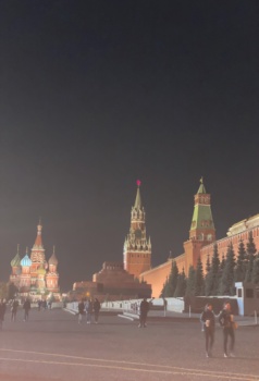 Храм Василия Блаженного на Красной площади: Ночной образ