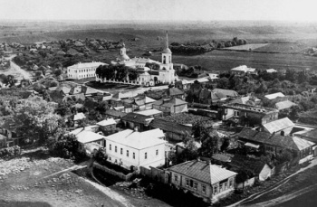 Собор Воскресения Христова в Венёве в начале XX века