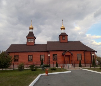 Свято-Никольский храм в селе Нижние Пены