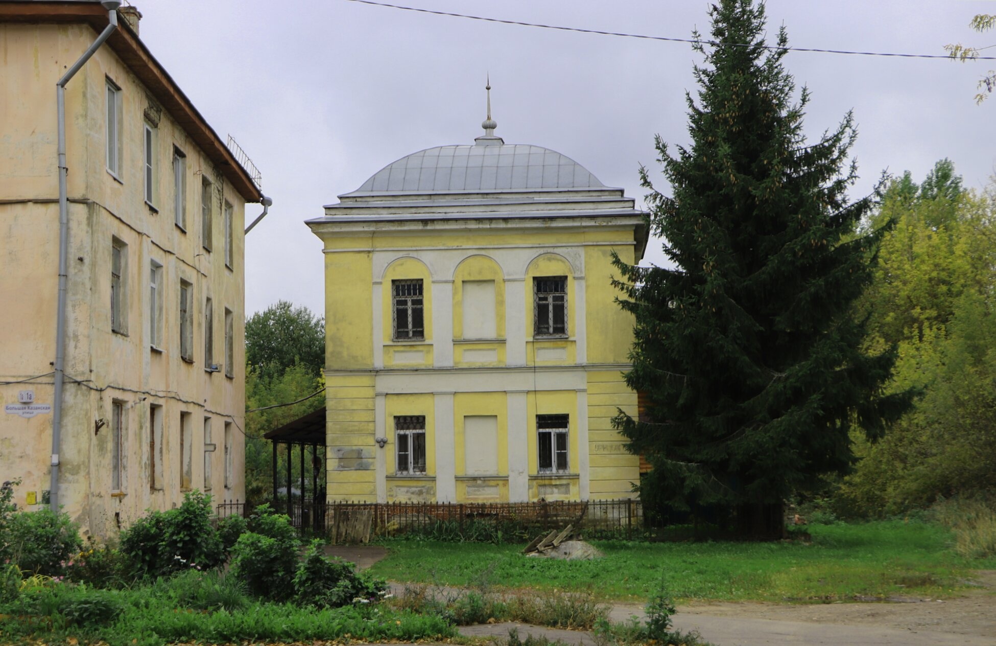 Храм Иверской иконы Божией Матери в городе Рыбинске